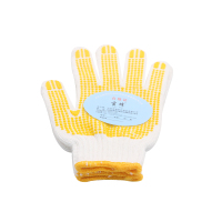 玄蜂 BD3TQ422001R2G 点塑作业防滑手套 七针毛纺点塑手套750g 均码(计价单位:双)白色