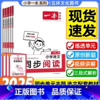 小学语文同步阅读 一年级上 [正版]2025小学语文同步阅读训练一二三四五六年级上下册阅读老师阅读理解专项训练