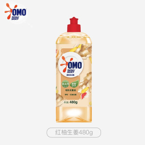 奥妙 洗洁精 家用去油果蔬宝宝餐具净 红柚生姜 480g