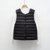 平湖驰新羽绒马甲新国标90绒女内搭背心新款秋冬轻薄外套羽绒内胆
