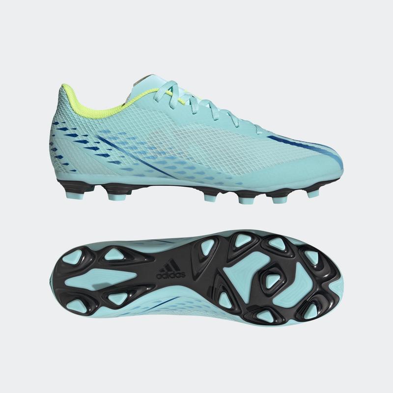 Adidas女士足球鞋 Speedportal.4 灵活地面防滑钉鞋 透气网面鞋 运动鞋