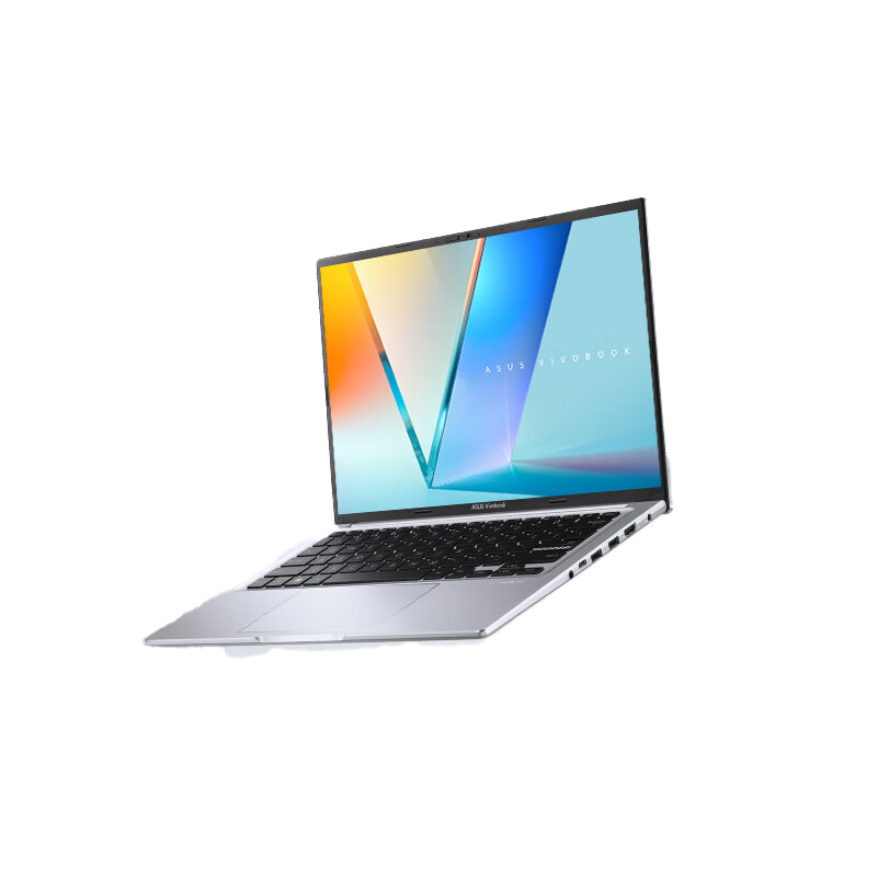 华硕无畏14 i5-13420H 14英寸高性能轻薄商务办公笔记本电脑 星辰银 酷睿标压i5 16G 512G