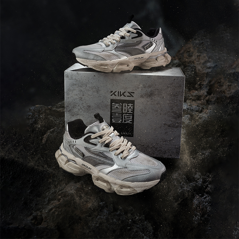 灵眸PRO X KIKS联名版丨361°女鞋运动鞋女士复古文化鞋