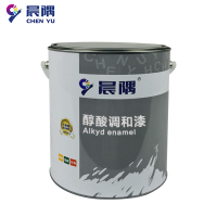 晨隅 醇酸调和漆 红3kg/桶