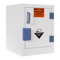 易企采 4加仑PP药品柜实验室酸碱柜危险化学品安全柜耐酸碱腐蚀器皿试剂存放柜