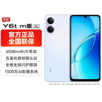 ivo Y6t m 霞光蓝 6+256GB 天玑6300 5G芯 6500mAh长续航大电池 120Hz 15W智能手机