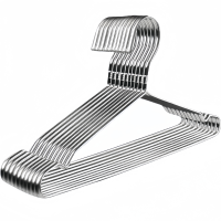 依韵珂不锈钢衣架42cm10个组