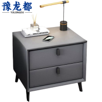 豫龙都床头柜双抽个