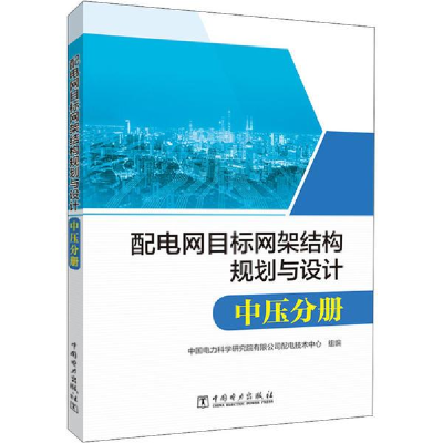 正版新书]配电网目标网架结构规划与设计 中压分册中国电力科学