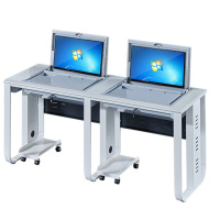 指臣翻转桌双人位张