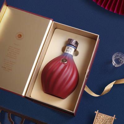 洋河镇柔河时代初绽光芒-星系列52度纯粮酿造浓香型白酒高档礼盒500ml单瓶500ml*4整箱