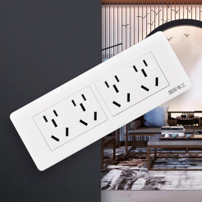 开关插座 118型五孔面板 单位/个