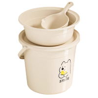 美好佳诗 住校生带盖水桶脸盆大号手提桶 个