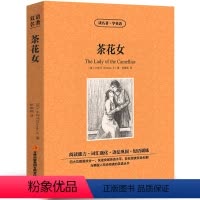 [中英互译]茶花女 [正版]世界十大名著全套中英文10册简爱傲慢与偏见飘巴黎圣母院悲惨世界呼啸山庄茶花女复活红与黑双语书