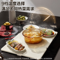 苏泊尔(SUPOR)暖菜板拼接折叠可拆家用调温饭菜保温板加热多功能 BF6040P822D