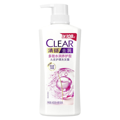 清扬去屑控油洗发水 持久留香洗头膏洗发液 多效水润(女士) 508g