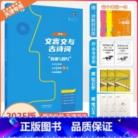 天津 [高考文言文与古诗词] [正版]2025新版一飞冲天高考文言文与古诗词背诵与默写文言文阅读+古诗词鉴赏74练+名句