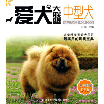 新华书店-正版爱犬大联盟-中型犬王巍湖南科学技术出版社9787535759313书籍