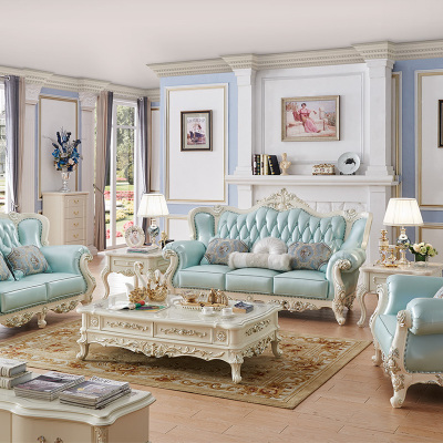 森美人欧式沙发组合客厅成套豪华家具套装组合全屋别墅法式美式