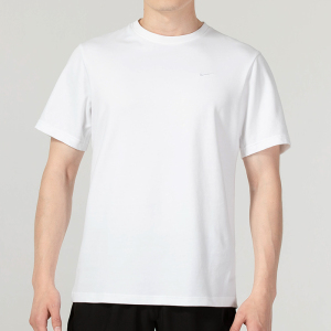耐克(NIKE)男装新款运动服跑步健身训练透气休闲服圆领短T恤DV9832-100 ZP