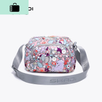 包包女斜挎包2020新款尼龙帆布休闲百搭宽肩带多口袋单肩包NEW LAKE