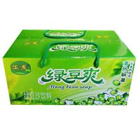 正麦绿豆爽绿豆沙谷物型清凉饮料250ml*12盒