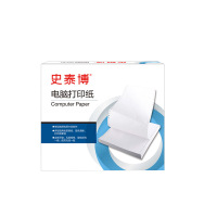 史泰博 241-2-1000彩色压线二等分 电脑打印纸