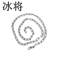 冰将 304不锈钢无缝扭链链条 米