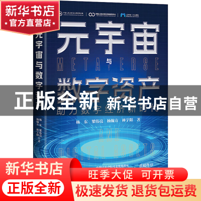 正版 元宇宙与数字资产 杨东、梁伟亮、杨翰方、林宇阳 中译出版