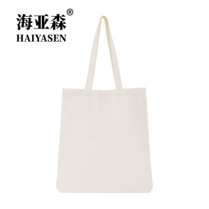 海亚森TKYX1001 涤棉帆布手提袋35*40cm*底10cm 白色(单位:个)