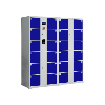 臻远 ZY-CBGC-06 电子存包柜智能寄存柜密码柜子储物柜 24门指纹款