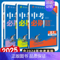 [中考必刷题]语数英.3本 初中通用 [正版]2025中考必刷题数学英语九年级必刷中考真题分类语文物理化学初中必刷题初三