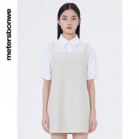 [2件2折价:59]美特斯邦威梭织连身裙