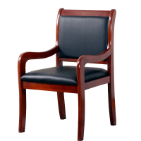 锦北 会议椅四脚老板椅办公椅麻将椅皮电脑椅中式酒店椅大班椅SM 将军椅