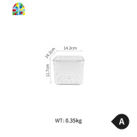 食品级塑料长方形保鲜盒 水果蔬菜冰箱专用 大容量家用收纳沥水盒 FENGHOU