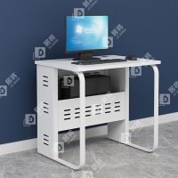居将 钢架电脑桌培训桌机房电脑桌学习桌课桌 单人位B款