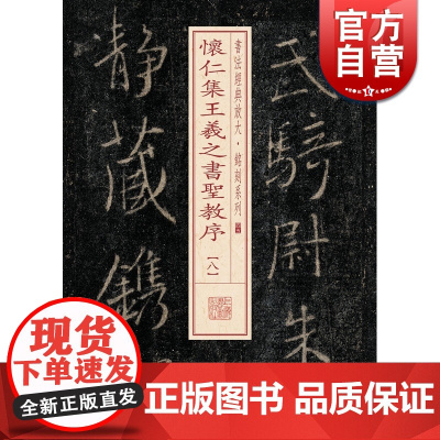 怀仁集王羲之书圣教序(8) 书法经典放大 铭刻系列 书法碑帖 篆刻字帖 毛笔字书法自学教材 正版书法字帖 上海书画出版社
