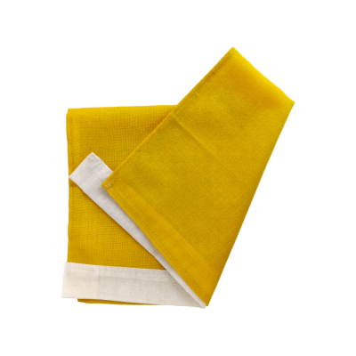 联岚羽毛纱防护彩旗黄色50x37cm套