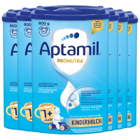 [6罐装]Aptamil德国原装进口爱他美经典版1+段1-2岁婴幼儿配方奶粉800g