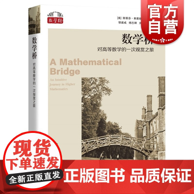 数学桥:对高等数学的一次观赏之旅 数学桥丛书上海科技教育出版社正版图书籍系列另有2的平方根人人都来掷骰子