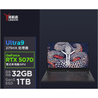 联想(Lenovo)拯救者Y9000P 2025 AI元启电竞游戏本笔记本电脑 定制(Ultra 9 275HX 32G 2T RTX5070 2.5K240Hz)黑色
