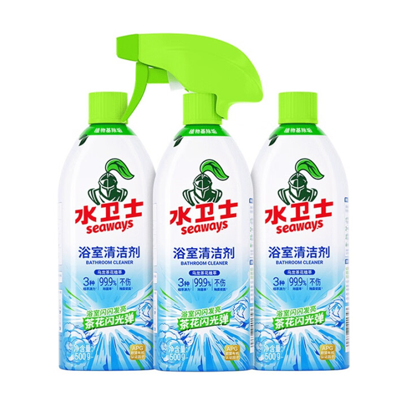 浴室清洁剂水卫仕,500g/瓶