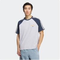 ADIDAS阿迪达斯三叶草短袖T恤运动休闲圆领男装KG6685 C