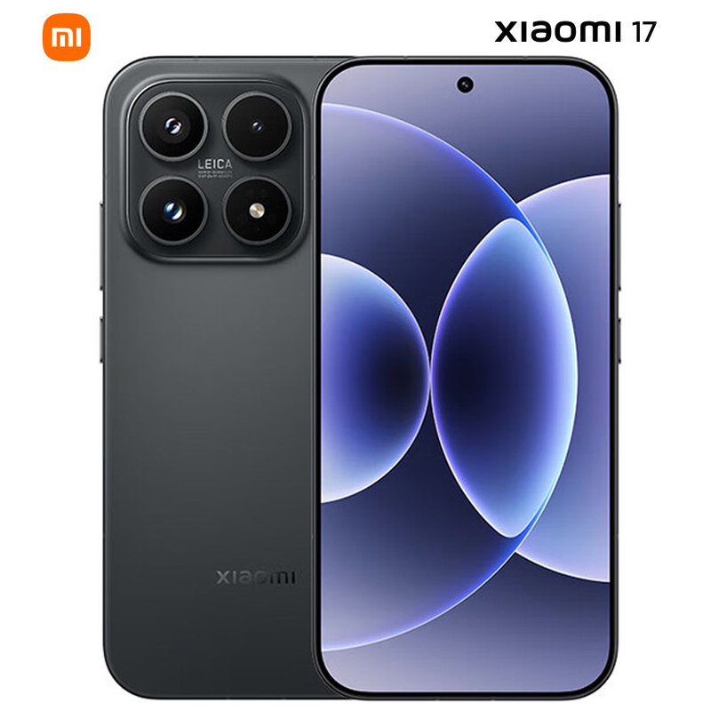 xiaomi 小米 17 黑色 12GB+256GB 第五代骁龙8至尊版 光影猎人950 7000mAh金沙江电池 5G手机