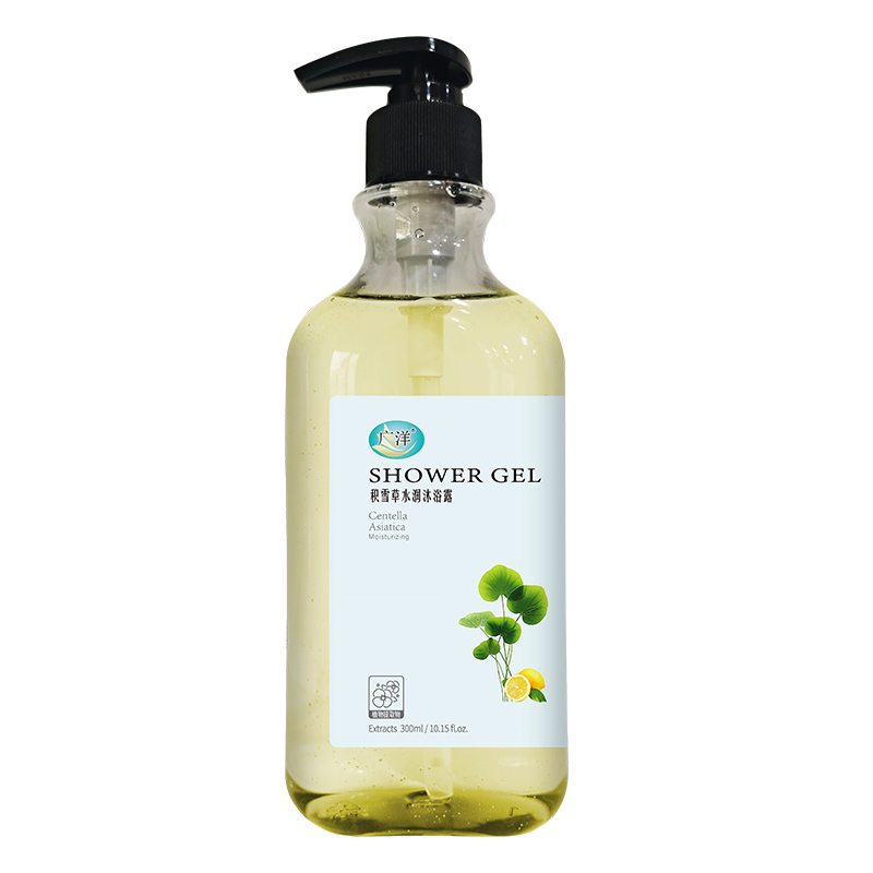 广洋积雪草水润沐浴露300ml男女通用深层洁净保湿柔嫩肌肤