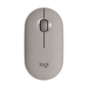 罗技(Logitech) LOGITECH PEBBLE无线鼠标-烟云灰