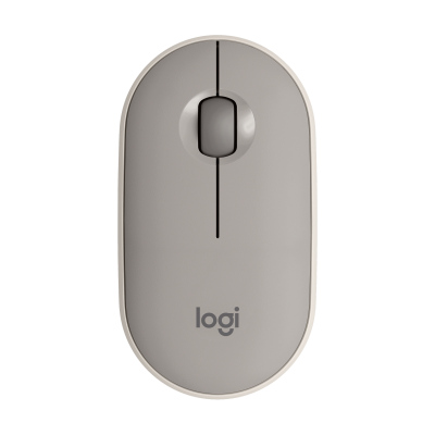 罗技(Logitech) LOGITECH PEBBLE无线鼠标-烟云灰