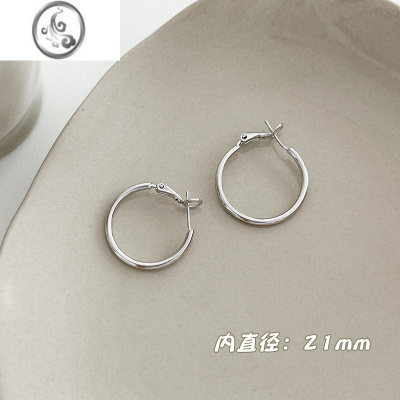 JiMi仙气圈圈耳环女气质高级感轻奢夸张大圈耳饰耳钉耳圈2023年新款潮