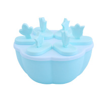 冰棒模具家用做冰棍冰糕雪糕模型儿童可爱自制冰淇淋冰块冰格 敬平 圆形北欧蓝多拍划算