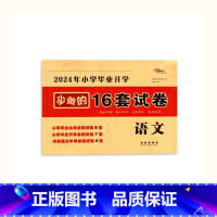 必做16套-语文 小学升初中 [正版]2024小学升初中核心试卷 语文数学英语共3本通用版 小升初模拟试卷 小学生6年级